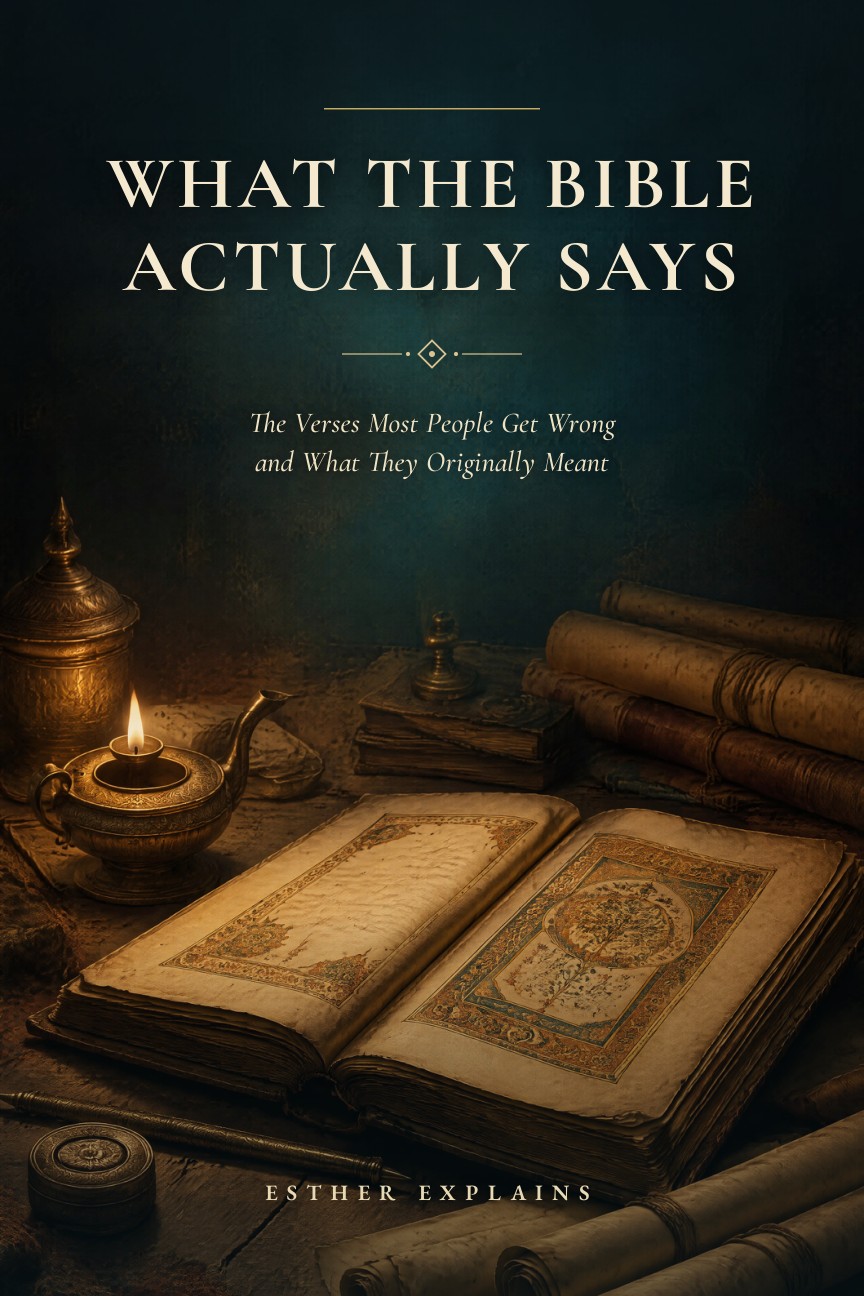 What the Bible Actually Says — cover